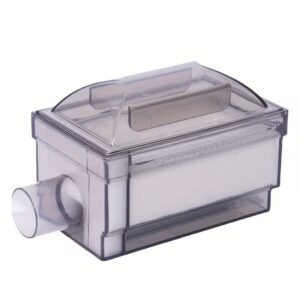 HEPA filter for OxyPure DeVilbiss Olex Evox oxygen concentrator side view