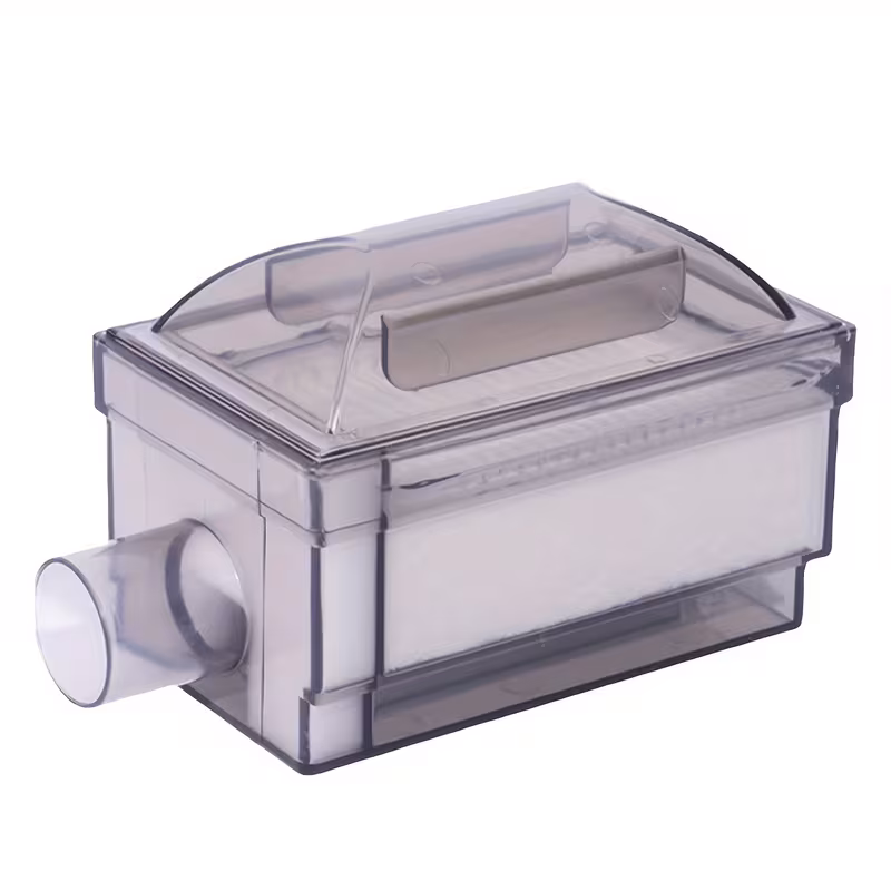 HEPA Intake Filter – OxyPure & DeVilbiss 1 HEPA filter for OxyPure DeVilbiss Olex Evox oxygen concentrator side view